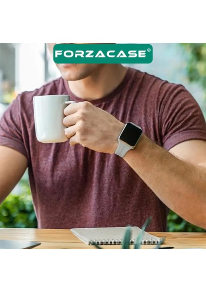 Apple Watch 10 Series 46MM ile Uyumlu Manyetik Tokalı Silikon Kordon Kayış - FC272 indirimleri