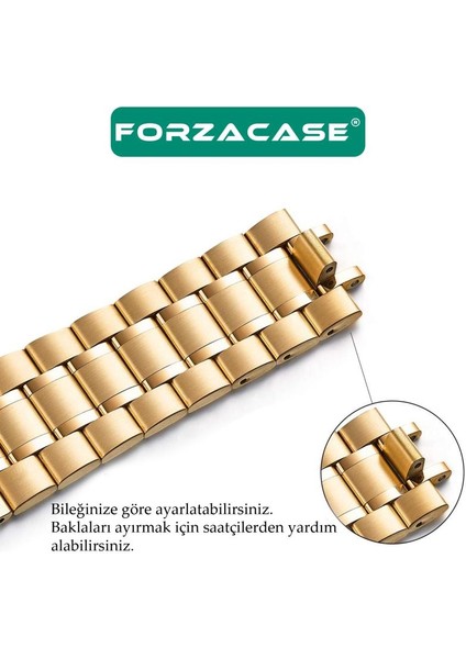 Apple Watch 10 Series 46MM ile Uyumlu Metal Bakla Kordon Kayış - FC179 modelleri