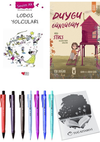 Duygu Günlüğüm Mira Stres Kulübesi'nden Ayrılıyor ve Lodos Yolcuları 2'li Set + Hediyeli