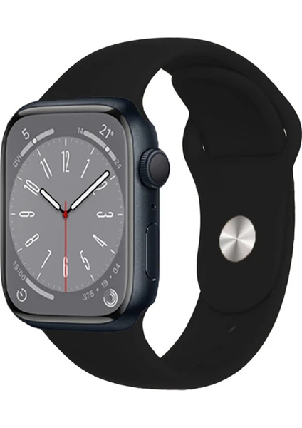 Apple Watch 10 Series 46MM ile Uyumlu Silikon Kordon Kayış - FC005