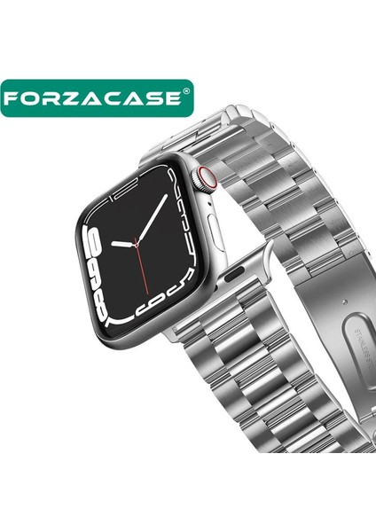 Apple Watch 10 Series 46MM ile Uyumlu Metal Bakla Kordon Kayış - FC179 fırsatları