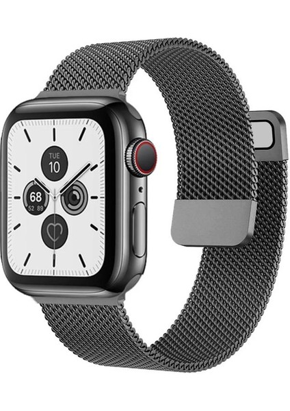 Apple Watch 10 Series 46MM ile Uyumlu Metal Mıknatıslı Kordon Kayış - FC157