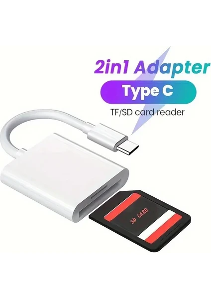 FXN-22T Type-C Usb-C Memory Android Hızlı Micro Sd Tf USB 3.0 Otg Dönüştürücü Kamera Kart Okuyucu