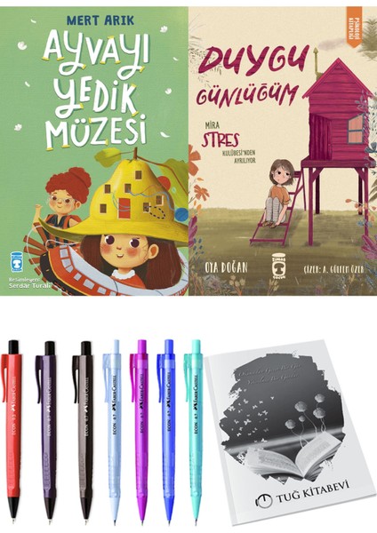 Duygu Günlüğüm Mira Stres Kulübesi'nden Ayrılıyor ve Ayvayı Yedik Müzesi 2'li Set + Hediyeli