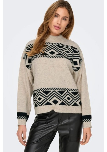 Kadın O Yaka Örme Kazak - 15321179 modelleri