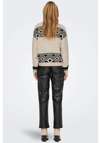 Kadın O Yaka Örme Kazak - 15321179 fırsatları