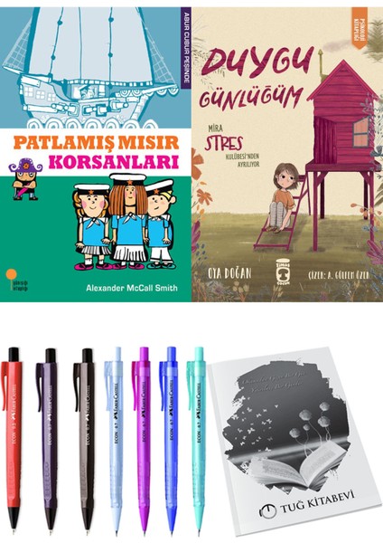 Duygu Günlüğüm Mira Stres Kulübesi'nden Ayrılıyor ve Patlamış Mısır Korsanları 2'li Set + Hediyeli