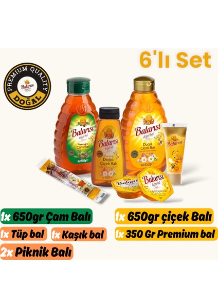 Süper Yaz Kampanyası! (350G Premium+Tüp Bal+Piknik Bal ve Kaşık Bal Hediyeli)