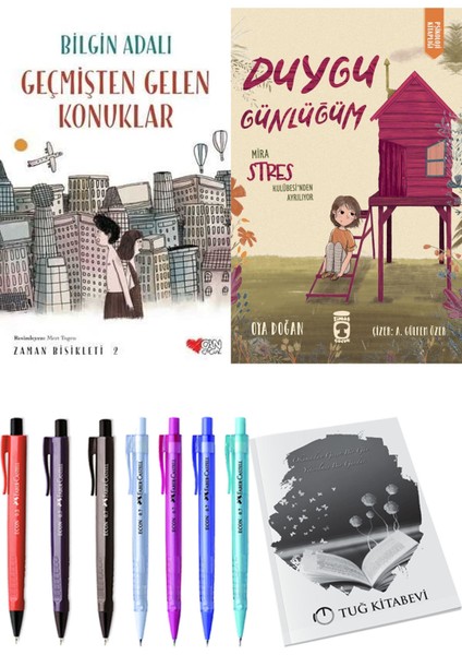 Duygu Günlüğüm Mira Stres Kulübesi'nden Ayrılıyor ve Zaman Bisikleti 2 Geçmişten Gelen Konuklar 2'li Set + Hediyeli