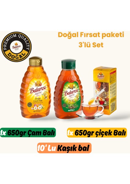 Doğal Fırsat paketi (Kaşık Bal Hediyeli)