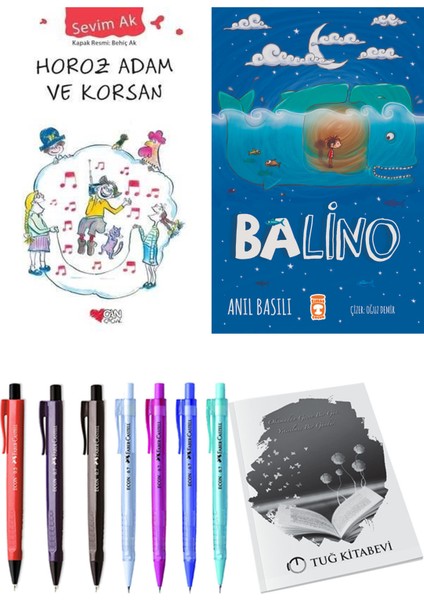 Balino ve Horoz Adam ve Korsan 2'li Set + Hediyeli