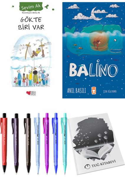 Balino ve Gökte Biri Var 2'li Set + Hediyeli