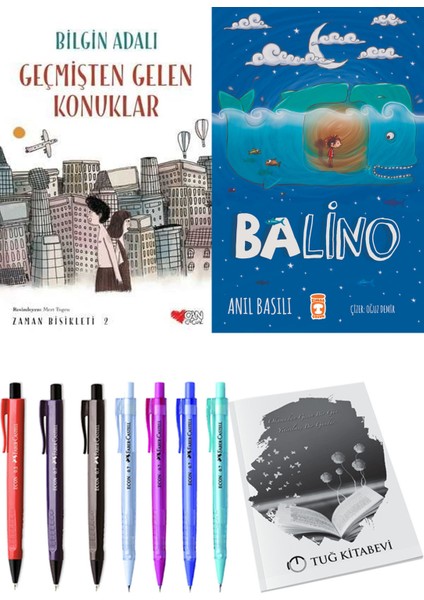 Balino ve Zaman Bisikleti 2 Geçmişten Gelen Konuklar 2'li Set + Hediyeli