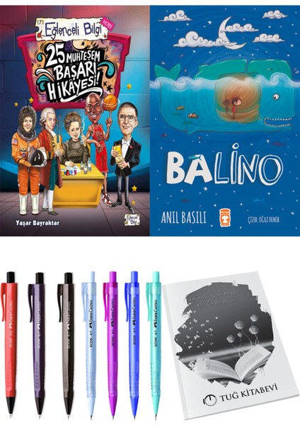 Balino ve 25 Muhteşem Başarı Hikayesi 2'li Set + Hediyeli