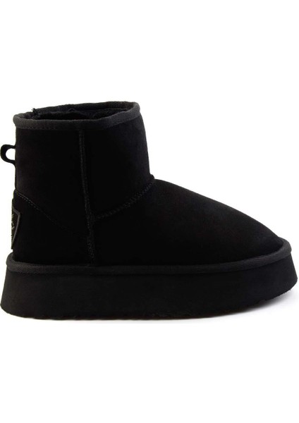 Siyah Süet Kadın Bot & Bootie K02665703502 fiyatları