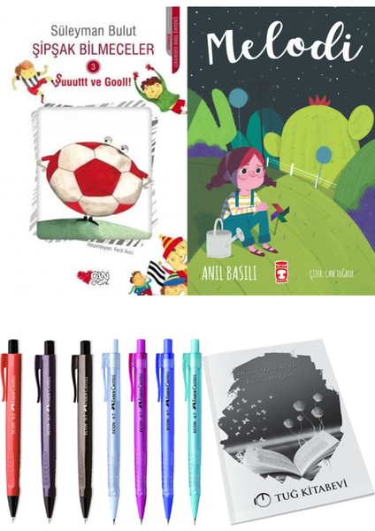 Melodi ve Şipşak Bilmeceler 3 2'li Set + Hediyeli