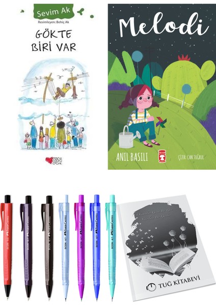 Melodi ve Gökte Biri Var 2'li Set + Hediyeli
