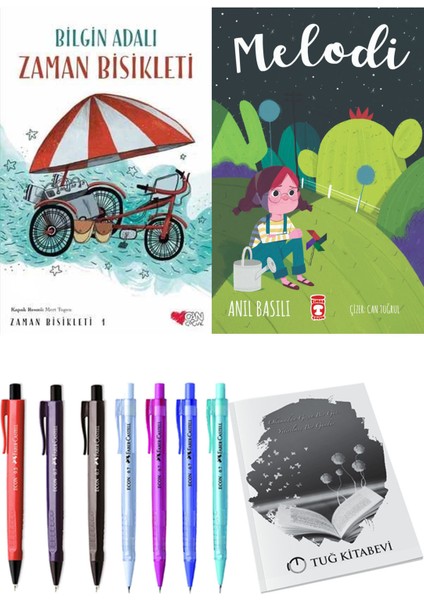 Melodi ve Zaman Bisikleti 1 2'li Set + Hediyeli