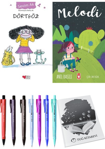 Melodi ve Dörtgöz 2'li Set + Hediyeli