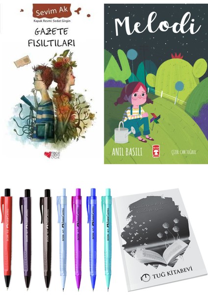 Melodi ve Gazete Fısıltıları 2'li Set + Hediyeli