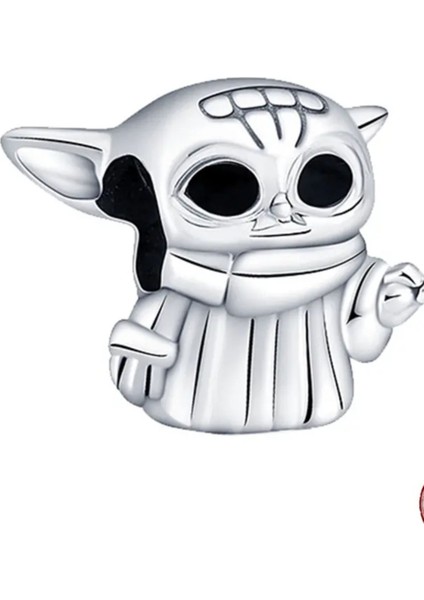 Usta Yoda Star Wars Charm 925 Ayar Gümüş