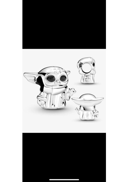 Usta Yoda Star Wars Charm 925 Ayar Gümüş fiyatları