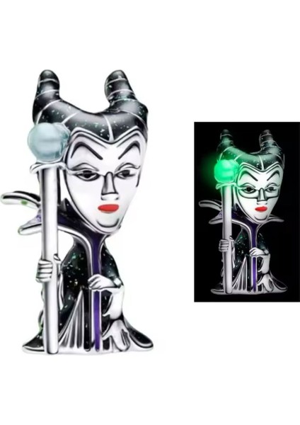 Gümüş Disney Kötüler'' Malefiz Charmı fiyatları