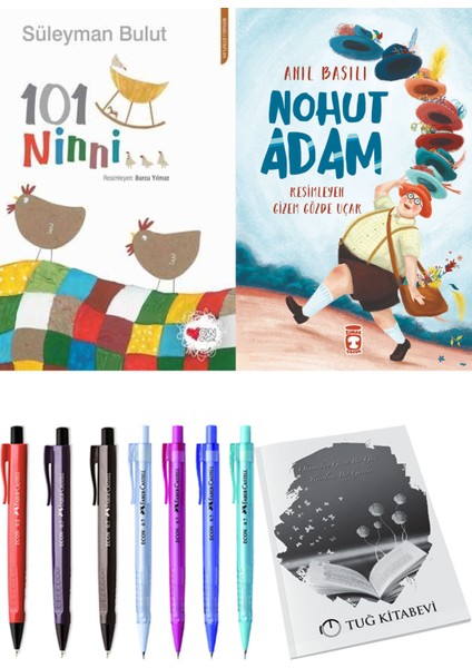 Nohut Adam ve 101 Ninni Süleyman Bulut 2'li Set + Hediyeli