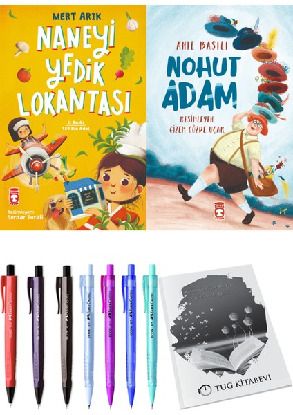 Nohut Adam ve Naneyi Yedik Lokantası 2'li Set + Hediyeli
