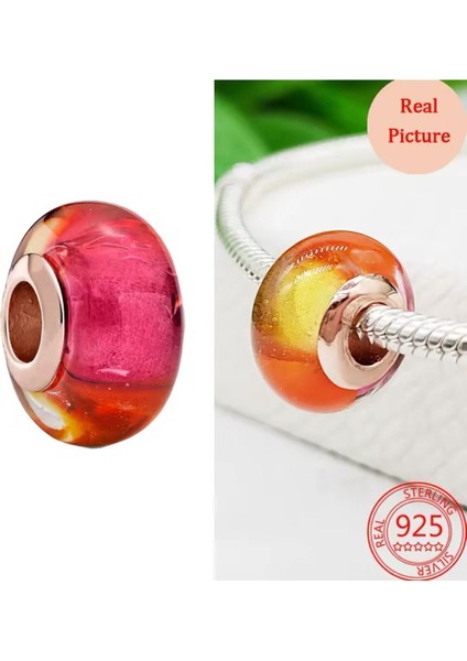 Murano Işıltılı Günbatımı Charm modelleri