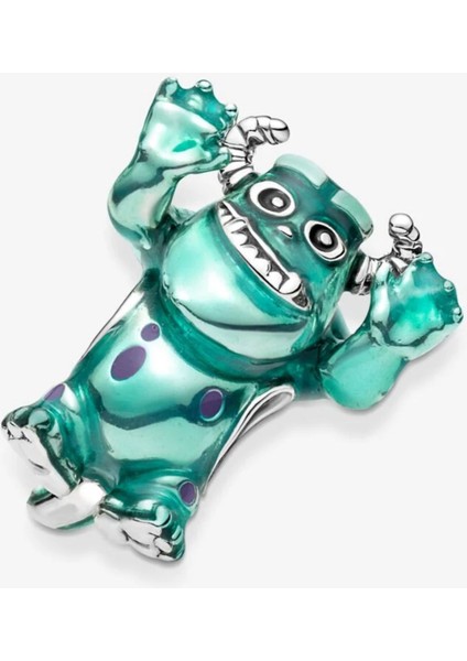 Disney Pixar Sulley Charm 925 Ayar Gümüş