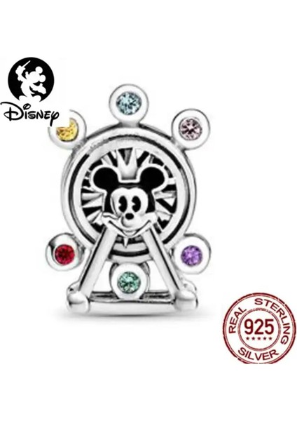 Disney Mickey Mouse Lunapark Dönmedolap Charm