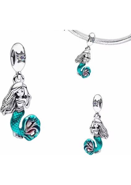 Disney The Little Mermaid Ariel Dangle Charm