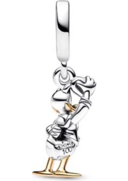 Dısney, 100. Yıldönümü Donald Duck Dangle Charm fiyatları
