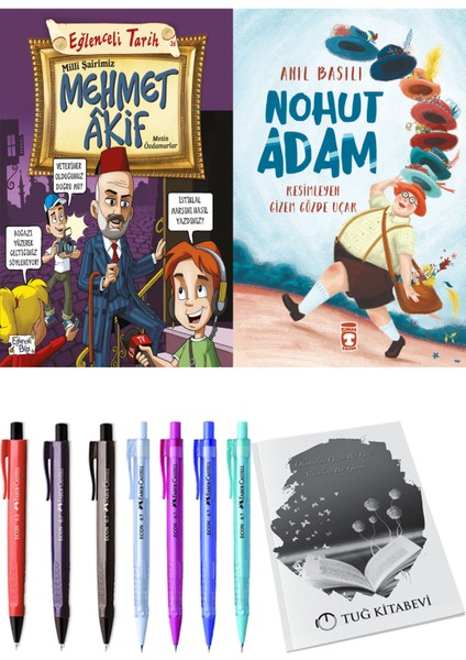 Nohut Adam ve Milli Şairimiz Mehmet Akif 2'li Set + Hediyeli