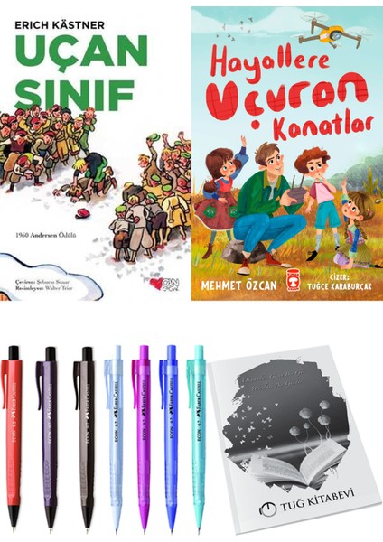 Hayallere Uçuran Kanatlar ve Uçan Sınıf 2'li Set + Hediyeli