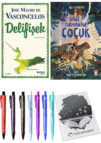 Göğe Tırmanan Çocuk ve Delifişek 2'li Set + Hediyeli