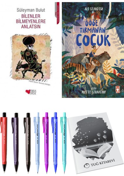 Göğe Tırmanan Çocuk ve Bilenler Bilmeyenlere Anlatsın 2'li Set + Hediyeli