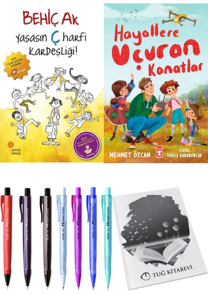 Hayallere Uçuran Kanatlar ve Yaşasın Ç Harfi Kardeşliği 2'li Set + Hediyeli
