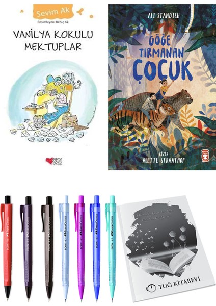 Göğe Tırmanan Çocuk ve Vanilya Kokulu Mektuplar 2'li Set + Hediyeli