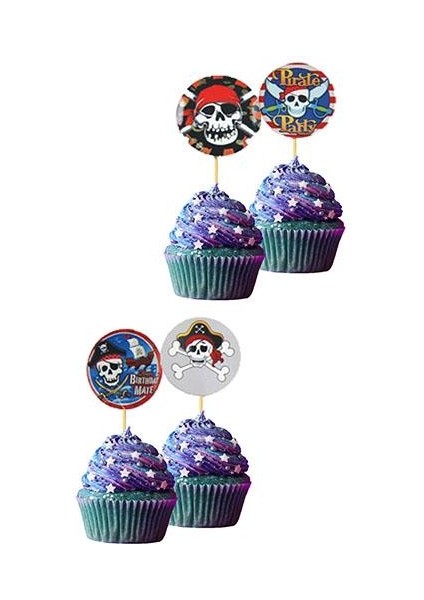 Korsanlar Pırate Temalı Kürdan 20'li