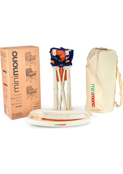 Plus 0-4 Yaş Portatif Katlanır Yükseltici Mama Sandalyesi Bebek Çocuk Kamp Sandalyesi fiyatları