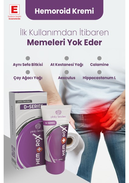 3'lü Set Hemorox - H.emoroid Kremi ( 3 Adet x 50 ML ) fiyatları