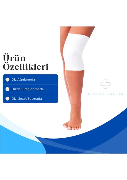 Yün Dizlik Sıcak Tutma Özelliği Yüksek Kalite Beyaz Yün Dizlik