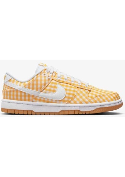 Dunk Low Ewt ''yellow Gingham'' Kadın Spor Ayakkabı DZ2777-700