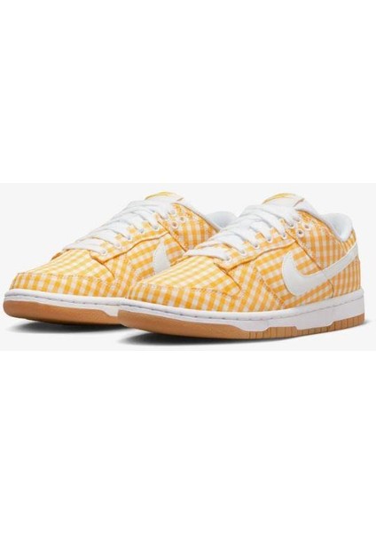 Dunk Low Ewt ''yellow Gingham'' Kadın Spor Ayakkabı DZ2777-700 fiyatları