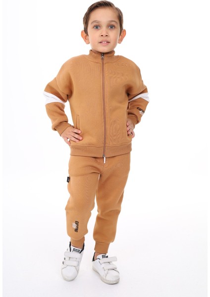 Erkek Çocuk Nakışlı Eşofman Takım