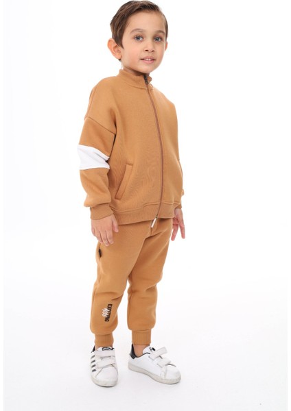 Erkek Çocuk Nakışlı Eşofman Takım modelleri