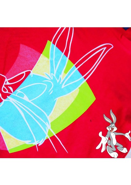 Bugs Bunny Desenli 2'li Şortlu Takım