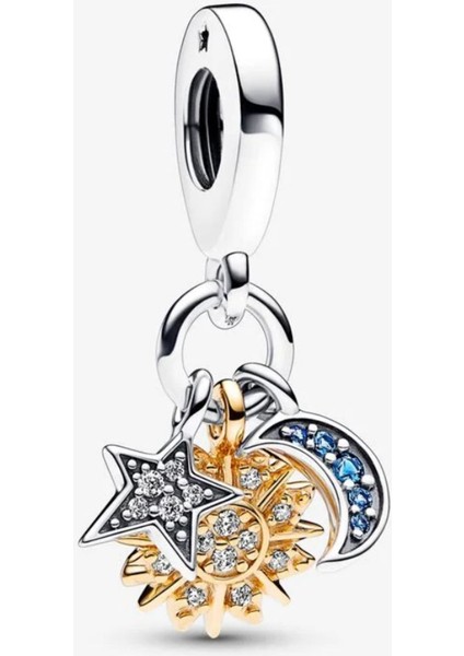 Gökyüzü Üçlü Sallantılı Charm